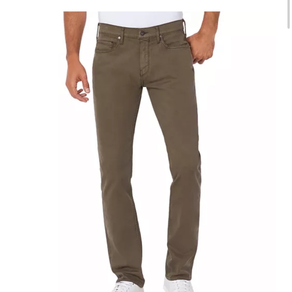 Paige Federal jeans in Laurel Oak color, size 34